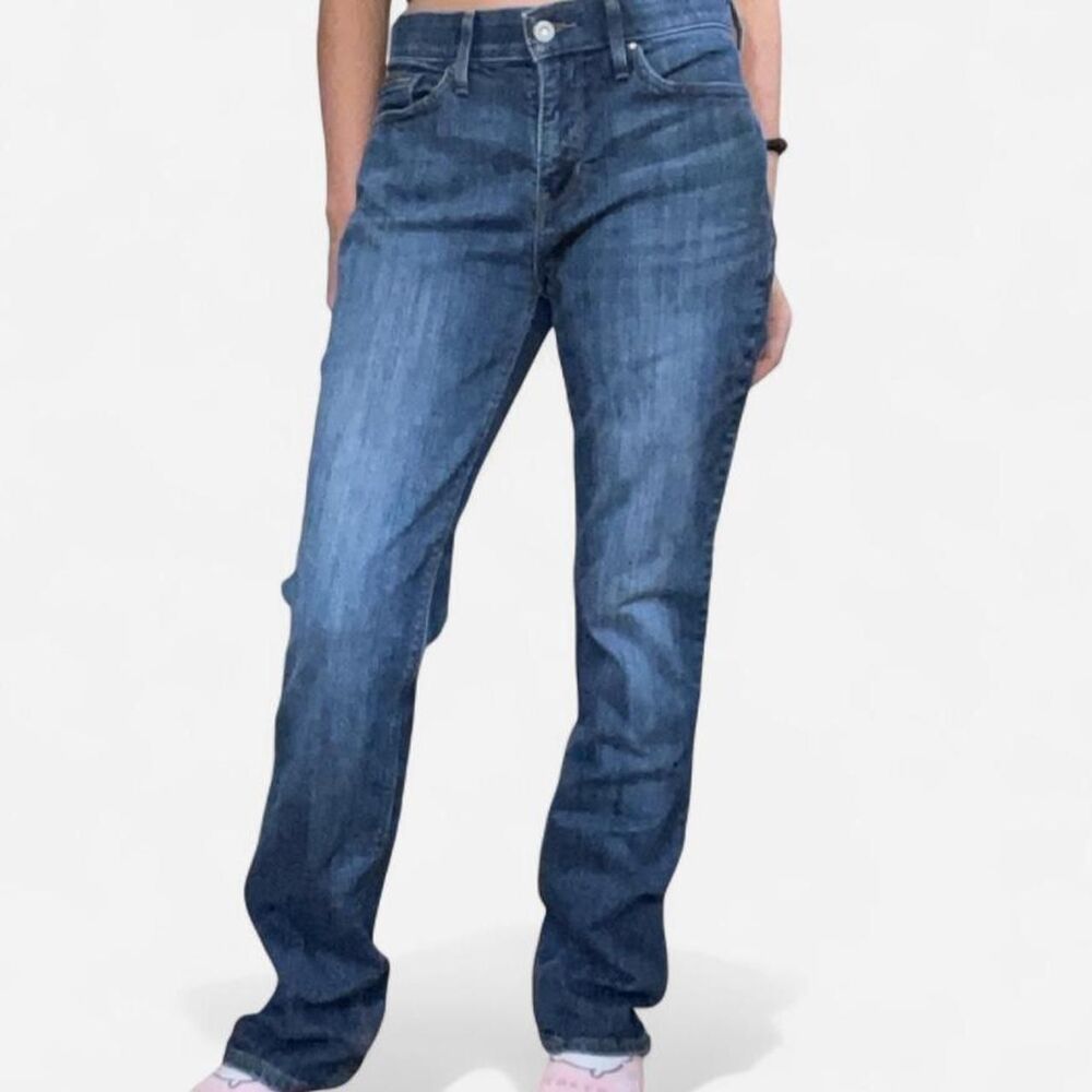 Levi's Women's Blue and Navy Jeans